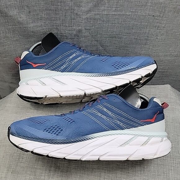 Hoka One One Clifton 6 Men's Blue Running Shoe Athletic SZ 9.5 sneaker - Picture 5 of 11